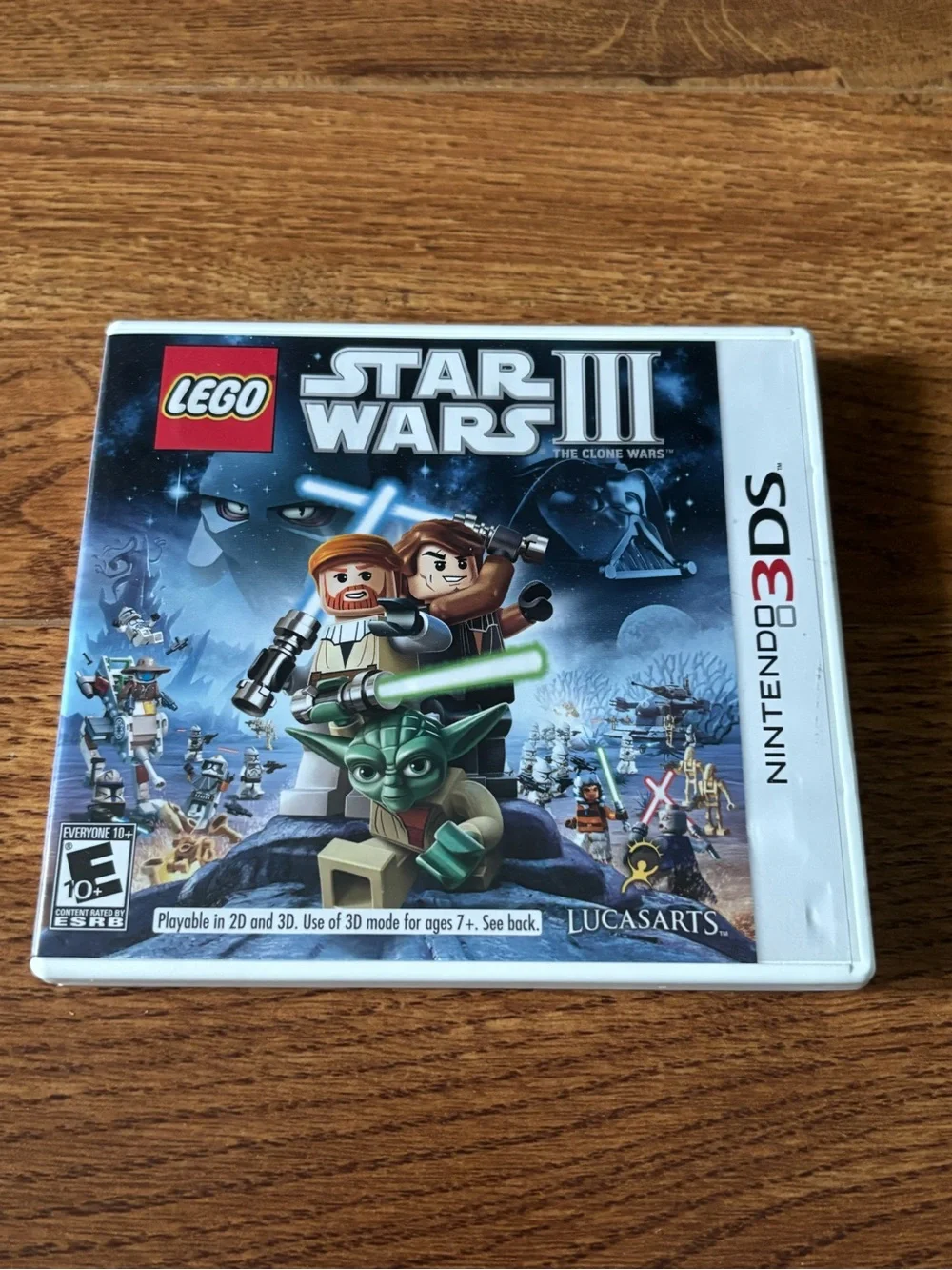 Lego Star Wars III Nintendo 3DS Game - White Case